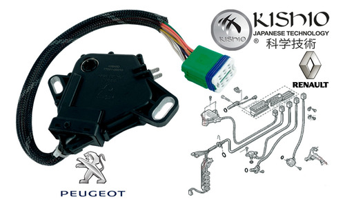 Sensor Parking Neutral Caja Automtica Renault Duster Foto 2