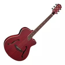 Violão Eletrico Hofma Hmf 240 Mini Jumbo Red Santin Vermelho