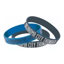 Pulseiras De Silicone Basquete Time Oklahoma City Thunder