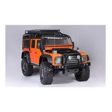 Traxxas Trx-4 Land Rover Defender Pre-painted Body W/exocage