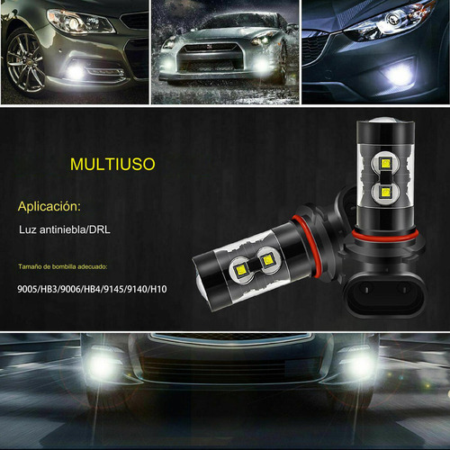 Para Lexus Is250 Es350 Bombillas Led Antiniebla 6000k Foto 6