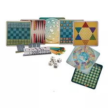 Juego De Mesa Novelty Set Multi Juegos 10 En 1 Clasicos 