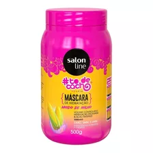 Mascara Hidratação Amido De Milho #todecacho Salon Line 500g