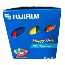 Diskette Disquete Fujifilm 2mb Floppy Disk 3 1/2 X25 Un