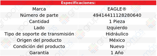 Soporte Transmisin Conductor Eagle Xts V6 3.6l 2013 A 2019 Foto 3