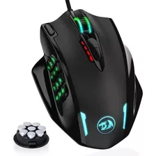 Mouse Gamer De Juego Redragon Impact M908 Negro