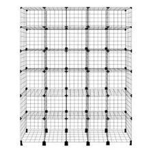 Estante Balcão Aramado 30 Nichos 40cm Profundidade 3x4