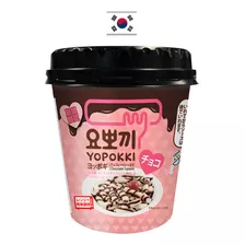 Massa De Arroz Com Calda De Chocolate Yopokki 120g - Coreia