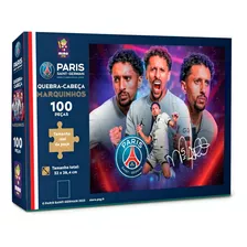  Quebra Cabeças Puzzle Marquinhos Psg 100 Peças 2308 - Mimo