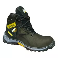 Botas Punta De Seguridad Composite En Cuero Para Hombre 