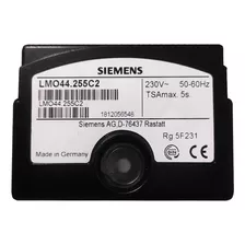  Lmo44.255c2 Controlador De Llama Siemens Quemador Acpm Qrb