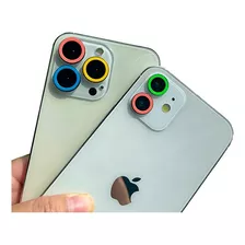 Protector Camara Single Color Para iPhone 11 / 12 / 12 Mini