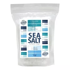 Sal Marinho Sea Salt Natural - 100% Integral 05x01kg (5 Kg)