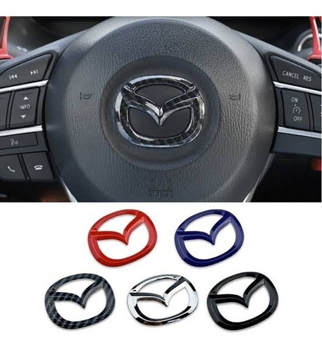 Emblema Volante Mazda 2 3 6 Cx3 Cx5 2012 2023 Varios Colores Foto 4