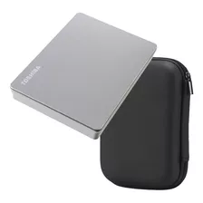 Disco Duro Portátil Canvio Flex Toshiba 1tb Usb 3.2 + Funda