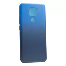 Tapa Trasera Para Motorola Moto E7 Plus Azul