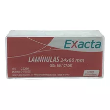 Lamínula 24x60mm Exacta (cx. C/100)