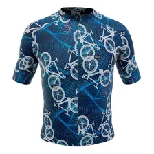 Camisa De Ciclismo Marcio May Funny Premium Waves And Bike