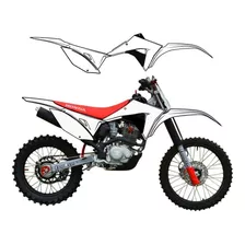 Kit Plasticos Biker Elite - Crf 230 Para Dejarla Igual A 250