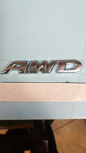 Emblema Awd  All Wheel Drive En Metal Tuning Accesorios Auto Foto 7