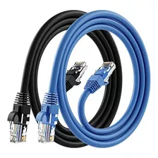 Gearit Cat 6 Cable Ethernet Cca - (3 Pies, Paquete De 2) Cab