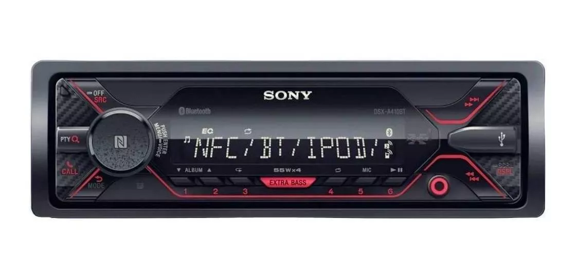 Radio Para Carro Sony Dsx A410bt Con Usb Y Bluetooth