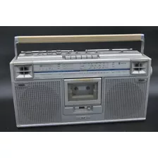 Antiguo Radio Grabador Jvc Rc-656w Vintage Retro Func.