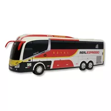 Miniatura Ônibus Real Expresso Irizar I6 47 Centímetros. Bra