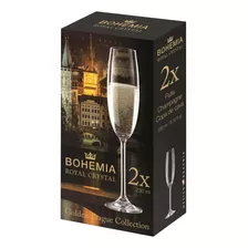 Copa Flauta Champagne Set X 2 230ml Cristal Sin Plomo