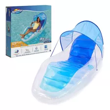 Float P/ Swimways Pool Con Toldo, Reposapiés Y Portavasos