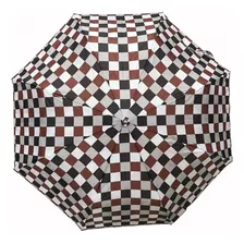 Paraguas Corto Dama Pierre Cardin - Color Marrón/negro