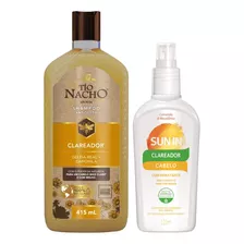 Kit Shampoo Clareador 415ml + Sun In Capilar