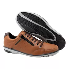 Sapatenis Casual Masculino Ziper Lateral Cadarcos Elastico.