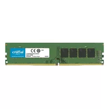 Memória Ram Color Verde 8gb 1 Crucial Ct8g4dfra32a