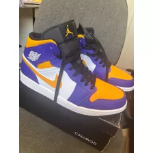 Jordantenis Air Jordan 1 Mid Lakers