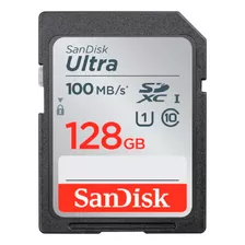 Cartão Memória Sdxc 128gb Ultra 100mbs Sandisk 619659185299