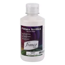 Pintura Acrilica Blanco 250ml Franco