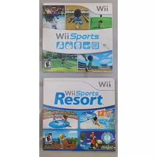 Wii Sports Resort + Wii Sports - 2 Jogos
