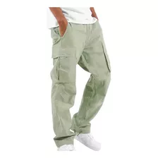 Calças Cargo Masculinas C Pocket