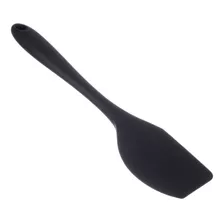 Espátula P/ Cozinha Residência Profissional Preta Silicone 