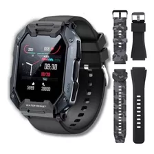 Smartwatch Militar Xtreme 3.0 Tatical + Kit 3 Pulseiras