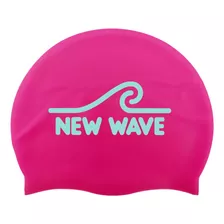 Gorro De Natación New Wave - Silicona (rosa)