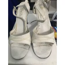 Sandalias De Mujer Blancas