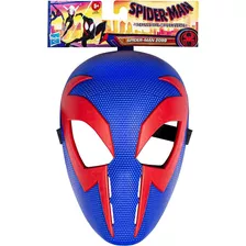 Máscara Spd Spider-man Verse Spider-man, Hasbro F5788, Color Azul/rojo