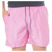 Short De Baño Estampado Hombre Rayado Malla Secado Rapido