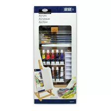 Kit De Tinta Acrílica Royal & Langnickel Com 22 Unidades Cor Sortido