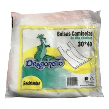 Bolsa Camiseta Blanca Virgen Alta Densidad 30x40x100u Packx6