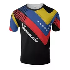 Remera Venezuela Black Artemix Ax-0564