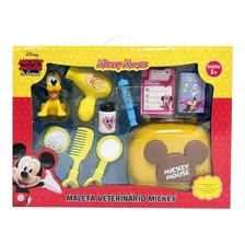 Maleta Médico Veterinário Mickey Minnie Mouse Pet Shop 