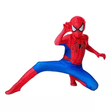 Disfraz Hombre Araña Spiderman Clasico Niño Importado 